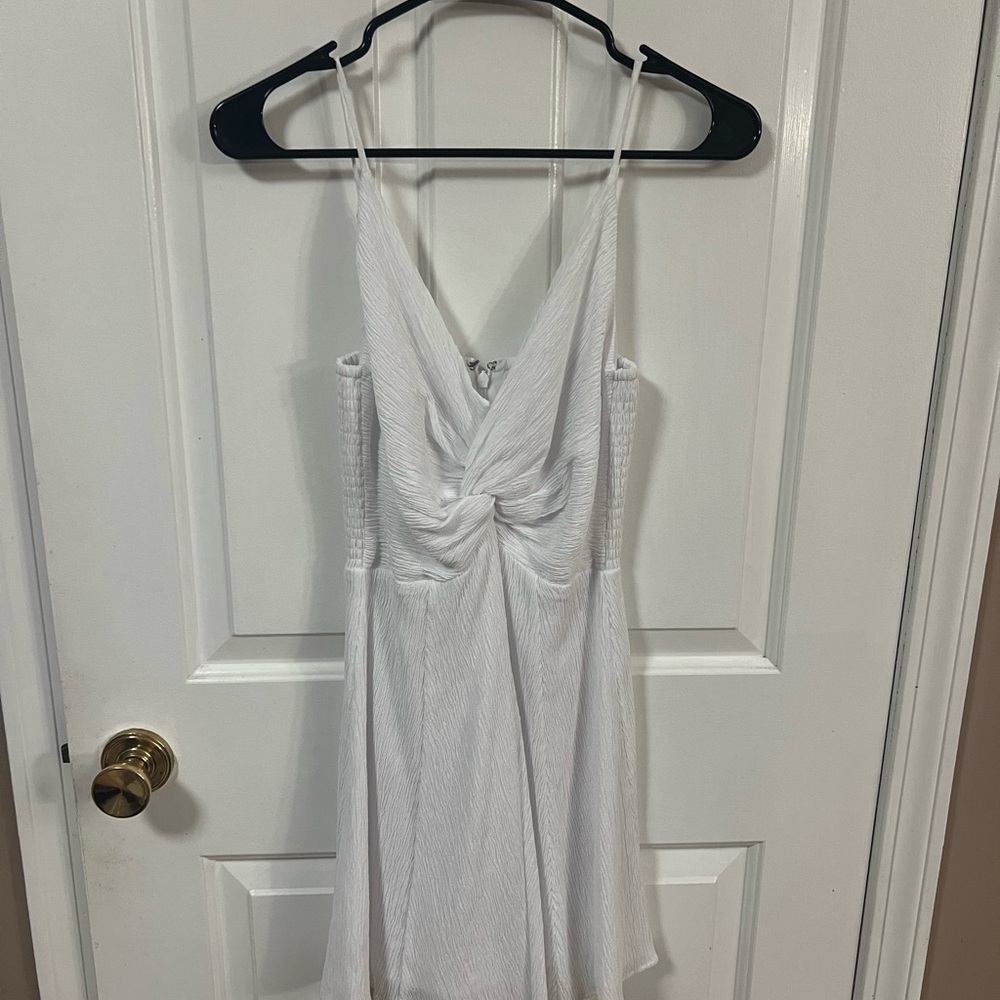 Abercrombie & Fitch White Strappy Dress
